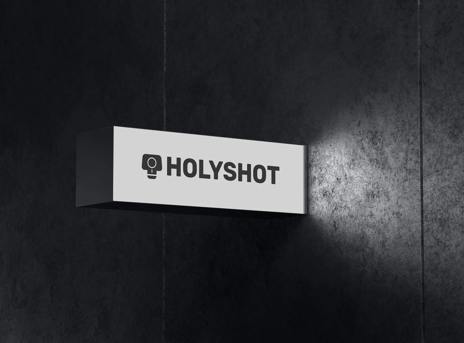 Rótulo del estudio Holyshot